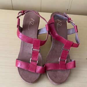A2 By Aerosoles Women's Fuchsia Sandals